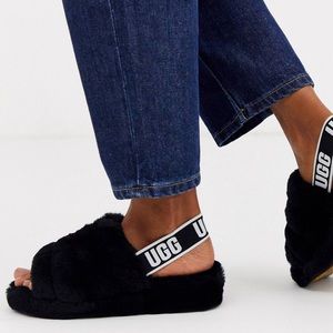 UGG Fluff Yeah slipper / slide Black